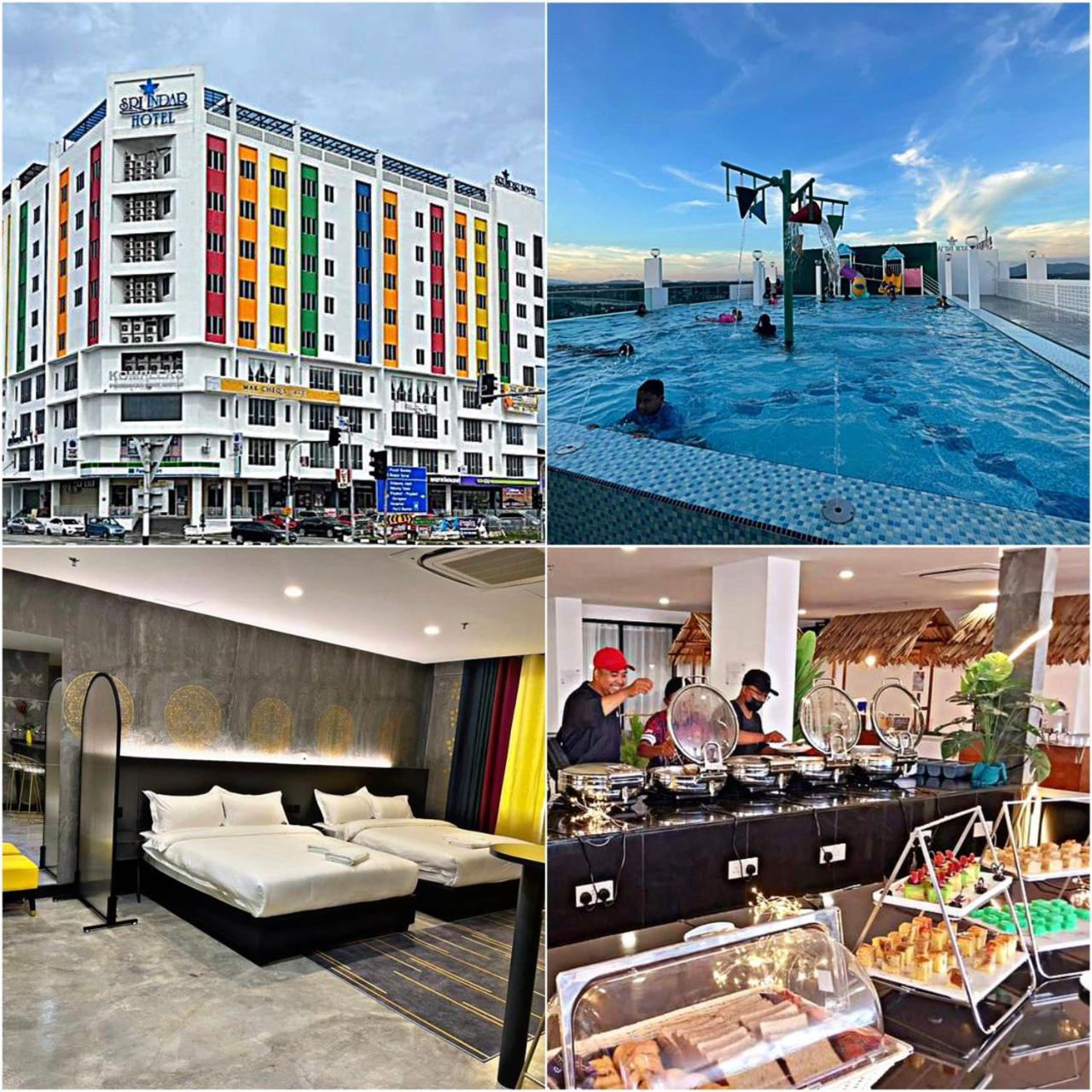 Sri Indar Hotel & Suites Parit Buntar Ngoại thất bức ảnh