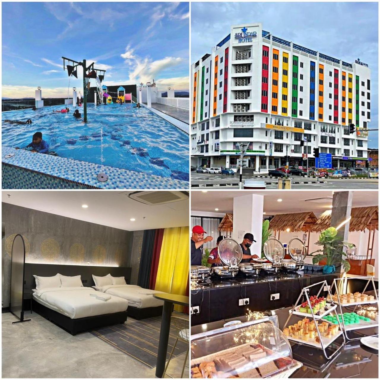 Sri Indar Hotel & Suites Parit Buntar Ngoại thất bức ảnh